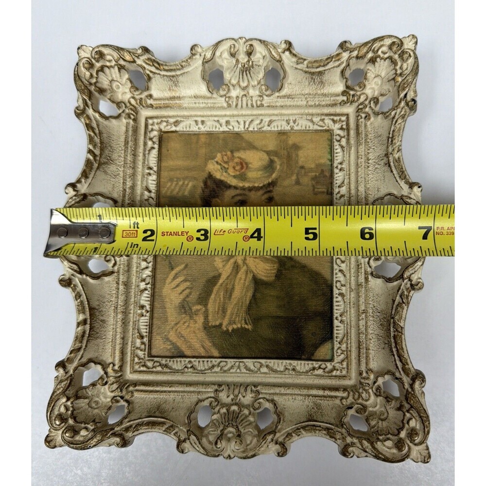 Vintage Mid-Century Framed Art Pieces by American Artist Hulda Cherry Jaffe Set - Picture 9 of 9